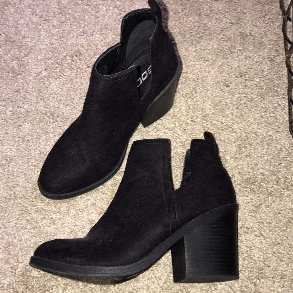 Black booties